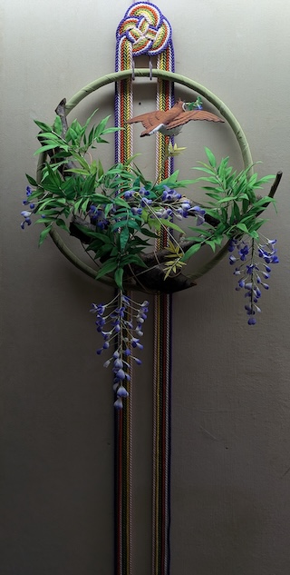 3月『藤に雲雀』