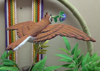 3月『藤に雲雀』