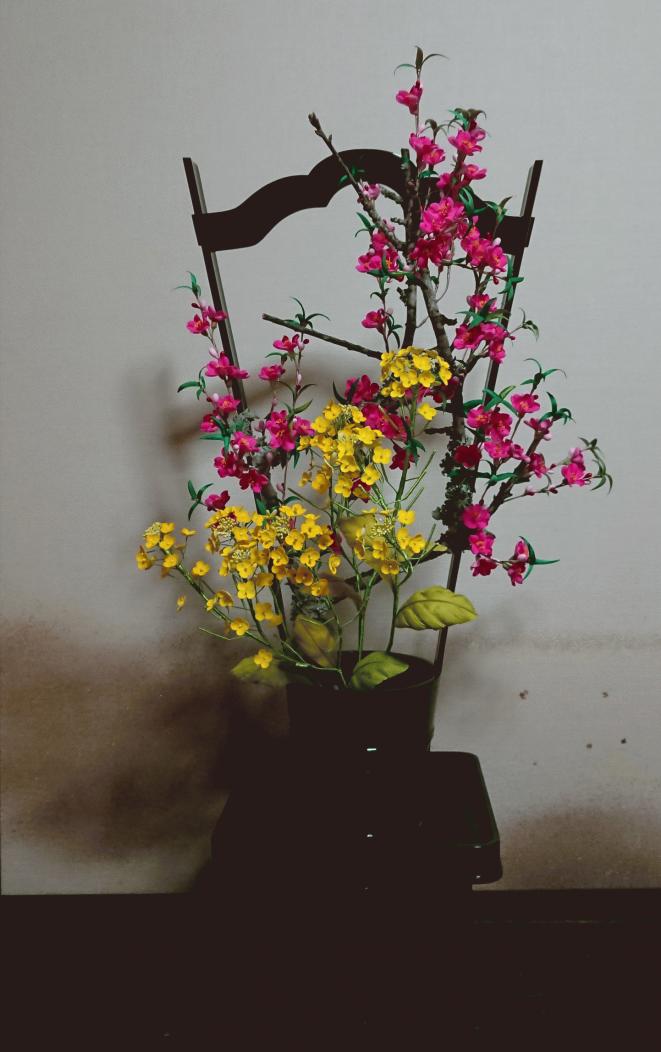 花器と菜の花その3