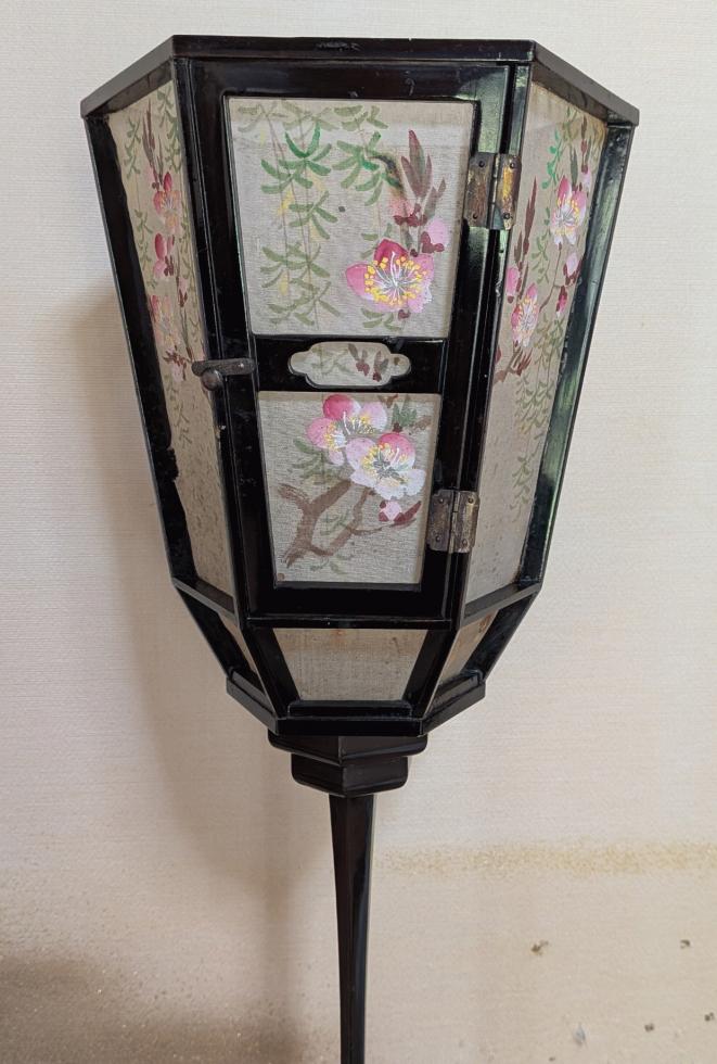 竹川魯風の雪洞絵