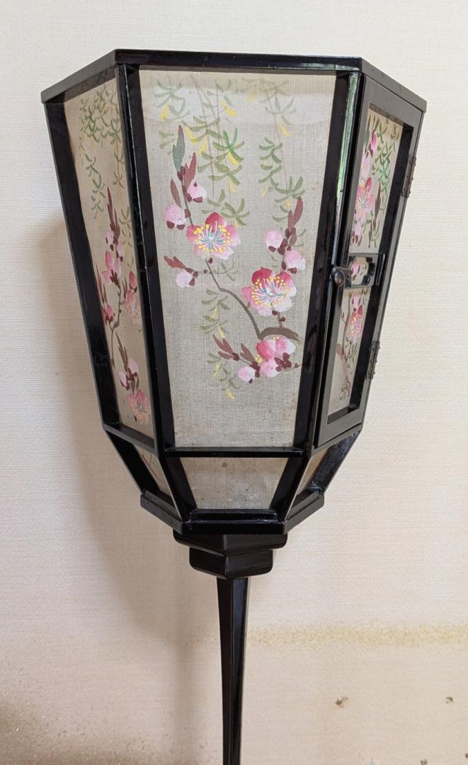 竹川魯風の雪洞絵