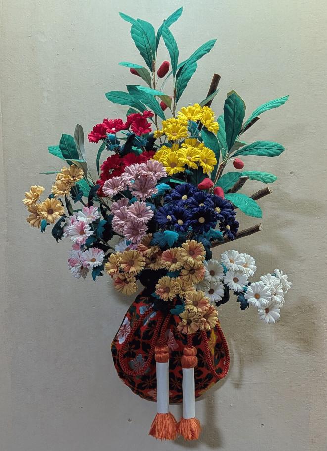 濃色小菊